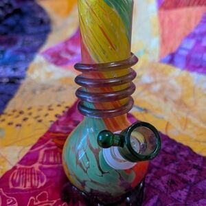 Colorful Glass Art Piece